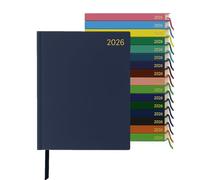 Top Sale 2026 Day Per Page A4 Yearly Diary with Hard Cover - Blue