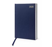 Top Sale 2026 Diary A5 Weekly Planner - Blue Hardcover Week to View Appointment Diary UK | 12 Month Organiser | Ribbon Marker | Jan 2026-Mar 2027