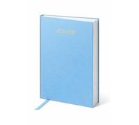 Top Sale Academic Diary 2026-2027 A5 Day Per Page - Light Blue Hardcover Student & Teacher Planner, Portable Academic Planner with Ribbon Marker, Timetable, Exam Tracker & Notes