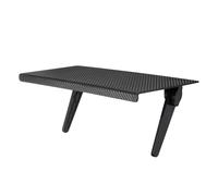 Top Screen Shelf, Adjustable 13 Inch TV Monitor Stand, Computer Display Rack, Robust Holder with Space-Saving Design for Laptop Electronics Media Console Box Router Workplace Bedroom