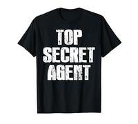 Top Secret Agent Federal Agent Funny Costume T-Shirt