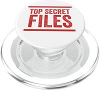 Top Secret Files For Undercover Agent PopSockets PopGrip for MagSafe