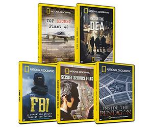Top Secret: Plant 42 / Inside The DEA / The FBI / Secret Service Files / Inside The Pentagon (Collection 5-Pack) (Volume 7)