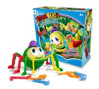 Top Secret Toys Jitterbug Motorized Skill and Action Game | Get Jitters Playing Jitterbug! Race to Attach His Colored Legs While He Moves Fr