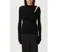 Top SELF-PORTRAIT Woman color Black - Size: L - female