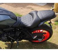 Top Sellerie France Deluxe Comfort Seat With Gel Compatible For Yamaha MT-07 FZ07 2018-2021 SGMT188