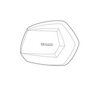 Shad Aluminium Right Sh35 Case Cover For Side Case Black,Silver