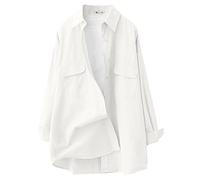 Top Shirt for Women Short Sleeves Outdoor Ultra Soft Causal Tee Shirt Ladies Cotton Blouses White