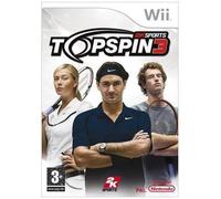 Top Spin 3 Inc. 2 Racquets French Box - EFIGS in Game DELETED TI - P1398z