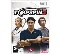 TOP SPIN 3 - INC 2 RACQUETS NINTENDO WII (FRENCH BOX - MULTI LANGUAGE IN GAME)