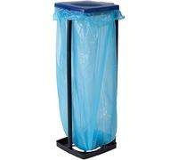 Top Star Bin Bag Stand, Refuse Sack Bin Liner Holder, Height Adjustable Waste Disposal Stand for 120 l Waste Bag, Garbage Bag Holder for Kitchen, Garage and Basement, approx. 28 x 32 x 87 cm
