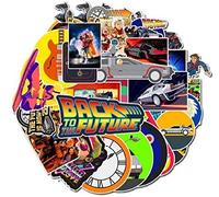 Top Stickers ! Pack of 50 Back to The Future Cute Stickers - Around 2.5 inches - Sticker HD High Quality - Customization, Scrapbooking, DIY...