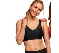 Top Strap Xback Sports Bra Black