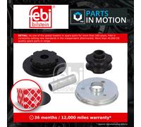 Top Strut Mounting fits CHEVROLET SPARK M300 1.2 Rear 2010 on 95194748 Febi New