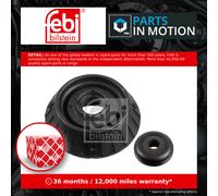 Shock absorber mount Front Axle Rubber/Metal 107953 FEBI BILSTEIN for HONDA CR-Z