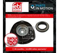Top Strut Mounting fits VW POLO Mk6, Mk6 GTi Front 1.0 2.0 1.6D 2017 on Febi New