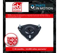 Shock absorber cushion Front Axle Rubber/Metal 108895 FEBI BILSTEIN for KIA