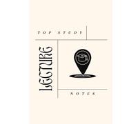 Top Study Lecture Notes: University or College Study Lecture Note Book Journal A4, Simple. Stay organised and keep notes that help you write essays, ... college journal, student Revision Journal