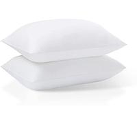 TOP STYLE COLLECTION Bounce Back Pillows Pack of 2 Pillows Hollow Fibre Filled Luxury Comfortable Bed Pillow Hypoallergenic Standard Pillow Hotel Quality Deep Sleep Pack of 2 (20" x 30") 50cm x 75cm