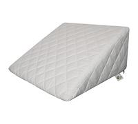 TOP STYLE COLLECTION Flex Foam Support Bed Wedge with Removeable Washable Quilted Cover. Designed for 2 Way Comfort and Posture Support