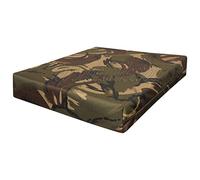 TOP STYLE COLLECTION Foam Cushion Back Support Pain Relief High Boost Orthopaedic Seat Pad Cushion Wash Clean Bench Car Seat Waterproof Cover (17"x17"x3", Army Camouflage)