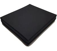 Top Style Collection Garden Seat Pads Garden Seat Cushions Waterproof Outdoor Seat Cushions Rattan Cushions Chair Seat Pads Garden Patio Chair Cushions (50cm X 50cm X 5cm, Black)