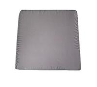 Top Style Collection Garden Seat Pads Garden Seat Cushions Waterproof Outdoor Seat Cushions Rattan Cushions Chair Seat Pads Garden Patio Chair Cushions (50cm x 50cm x 10cm, Silver Grey)