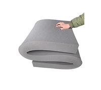 TOP STYLE COLLECTION HIGH DENSITY MEDIUM FIRM UPHOLSTERY GREY FOAM FOR SOFAS | SOFA PADS | CHAIRS | WINDOW SEATS | DOG BED | CAMPERVAN | CORNER SOFA | SOFA BED (Med-Firm-Foam 1" Thick, 15" x 15")