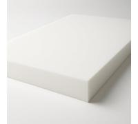 TOP STYLE COLLECTION High Density Upholstery Foam Cut to Any size Cushions, seat pad Seating, Dinning Seat Stool Chair, firm Foam Upholstery Foam Thickness (17" x 17" x 3")