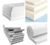 TOP STYLE COLLECTION High Density Upholstery Foam Sheet Cut to Any Size Replacement Sofa Cushions Size Cushions seat pad Seating Dinning Seat Stool Chair Foam Seat Padding (60” x 20” x 1”)