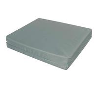 TOP STYLE COLLECTION Memory Foam Pressure Relief Support Cushion for Wheelchair and chair (Grey, 18" x 18" x 4")