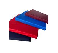 TOP STYLE COLLECTION Memory Foam Pressure Relief Support Cushion for Wheelchair and chair (Red, 16'' X 18'' X 3'')
