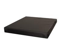 TOP STYLE COLLECTION Memory Foam Pressure Relief Support Cushion For Wheelchair (BLACK, 16'' X 18'' X 4'')