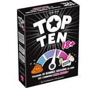 Top Ten 18+, Cocktail Games, Board Game from 14 Years, 4 to 9 Players, 30 Minutes, French version