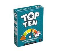 Asmodee- Top Ten Jeu de société, d'ambiance, Multicolore