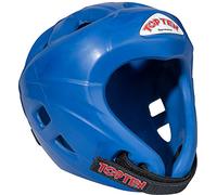 TOP TEN "Avantgarde" Head Guard (Wako Approved) without Chin and Cheekbone Protection - Blue, Size M