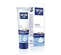 Top Ten for Men Shaving Cream with Calming Effect for Sensitive Skin - with Allantoin and Yarrow Extract 100ml