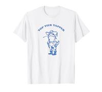 Top Tier Yapper Cowboy Frog Funny T-Shirt