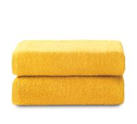 Top Towel - Plus - Large bath towels - Bath towels - 2 shower towels - 70x140 cm - 100% cotton - Gold