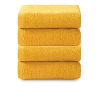 Top Towel Plus Set of 4 Bath Towels and Washbasin 100% Cotton | Soft, Absorbent and Durable Towels 50 x 100 cm | Ideal Set for Modern Bathroom