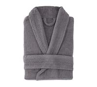 Top Towel Unisex's Albornoz Con Capucha Bathrobe, Grey, S