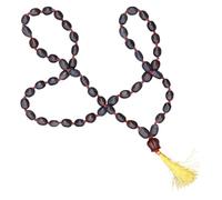 Top Trends® Kamal gatta Knotted Japa Mala 54+1 Beads with Red Sandalwood Lotus Flower Lotus Seeds Kamal Gatta Mala for Japa, Laxmi Pooja and Wearing
