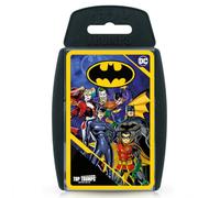 Top Trumps Batman Specials Card Game, DC Comics heroes and villains from Gotham City include The Joker, Deathstroke, Harley Quinn and Robin, gift for Ages 6 plus