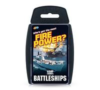 Top Trumps Battleships Classics Card Game, Discover some interesting facts in this educational packed game including the speed of the HMS Triumph, 2 plus players makes a great gift for ages 6 plus