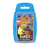 Top Trumps Birds of the World Classics Card Game, Discover some interesting facts in this educational packed game including the blue jay’s wingspan, 2 plus players makes a great gift for ages 6 plus