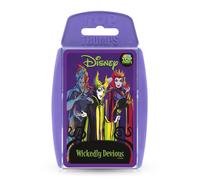 Top Trumps Card Game Disney Wickedly Devious - Family Games for Kids and Adults - Learning Games - Kids Card Games for 2 Players and More - Kid War Ga