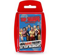 Top Trumps The Big Bang Theory 30 Top Moments Specials Card Game, Relive your favourite moments with Sheldon, Amy, Leonard, Raj, Howard, Bernadette and Penny, a great gift for ages 6 plus