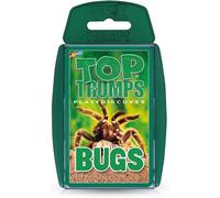 Top Trumps Bugs Classic Card Game, learn facts about the Black Widow, furry Tarantula, Praying Mantis and the Ladybird in this educational packed game, gift and toy for boys and girls aged 6 plus