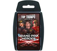 Top Trumps Grand Prix Specials Card Game, Play with Max Verstappen, Carlos Sainz and Emerson Fittipaldi, educational gift for ages 8 plus