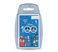Top Trumps Disney 100 Specials Card Game, play with 30 characters including Elsa, Woody, Mickey Mouse, Cinderella and Simba, educational gift for ages 8 plus